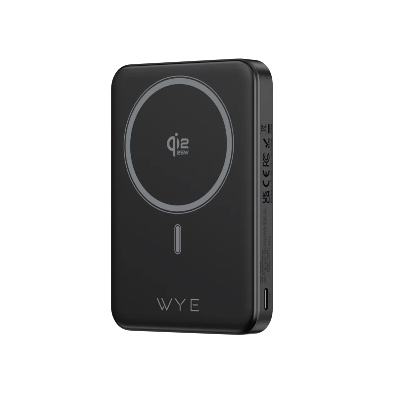 WYE 10000mAh Qi2.2 25W Magnetic Wireless Power Bank – 45W PD